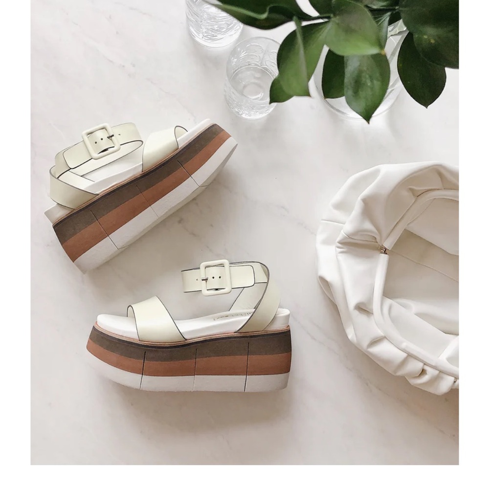 ALTEZZA Naked Feet Ice Wedge Sandals